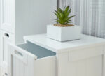 GFW Colonial 3 Drawer Slim Chest in White-40382
