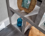 GFW Bloc Tall Open Shelving Unit - Concrete Effect-40603
