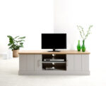 GFW Kendal Large TV Unit - Grey-41174
