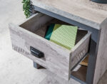 GFW Boston Lamp Table - Grey-40620