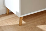 GFW Delta Large Sideboard - White/Grey-Multi-40782