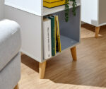 GFW Delta Lamp Table - White/Grey-Multi-40776