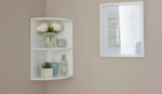 GFW Colonial Corner Wall Shelf Unit - White-40480