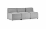 Julian Bowen Lago Combination Modular Sofa - Grey Linen-39315