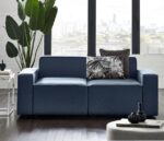 Julian Bowen Lago Combination Modular Sofa - Blue Linen-40792