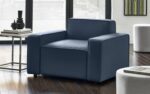 Julian Bowen Lago Combination Modular Sofa - Blue Linen-40732