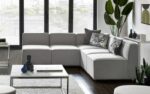 Julian Bowen Lago Combination Modular Sofa - Grey Linen-39318