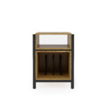 Dorel Alphason AV Louisiana Turntable Stand - Oak-40287
