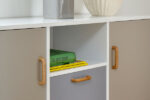 GFW Delta Large Sideboard - White/Grey-Multi-40780