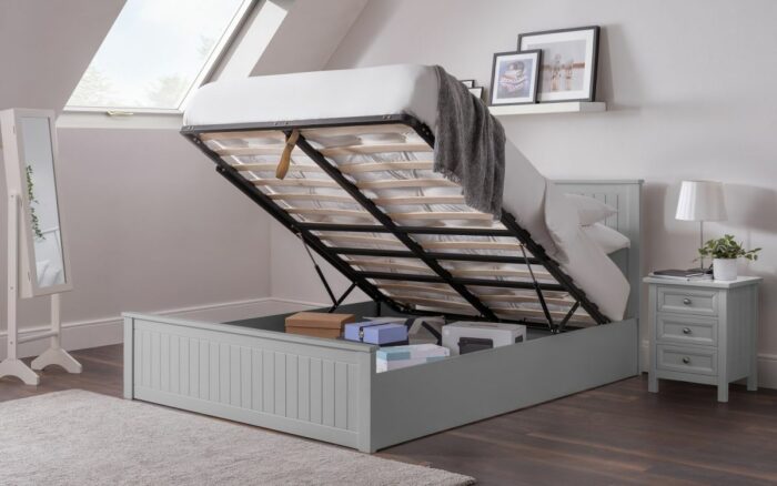 Julian Bowen Maine Ottoman Bed - Dove Grey-0