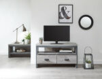 GFW Boston Corner TV Unit - Grey-40611