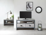 GFW Boston Corner TV Unit - Grey-40612