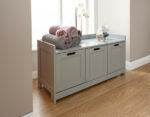 GFW Colonial 3 door storage in grey-40395