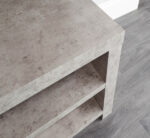GFW Bloc 2 Drawer TV Unit - Concrete Effect-40551