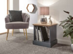 GFW Kendal Lamp Table - Slate Blue-41168