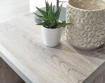 GFW Boston Simple Lamp Table - Grey-40657