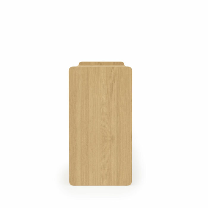 Dorel Alphason AV Oslo Plus Turntable Stand - Light Oak-40315