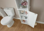 GFW Colonial Tall Cupboard - White-40454