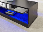 GFW Galicia Coffee Table With LED Black-40910