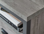 GFW Boston Corner TV Unit - Grey-40615