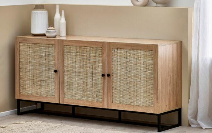 Julian Bowen Padstow Sideboard - Oak-39398