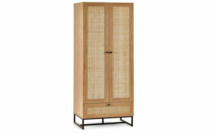Julian Bowen Padstow Wardrobe - Oak-0