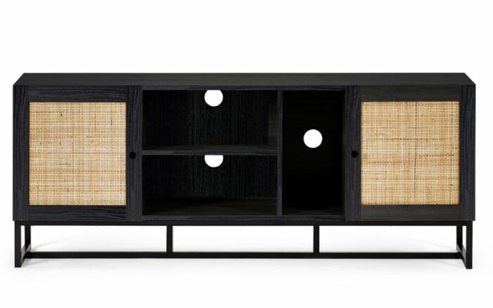Julian Bowen Padstow TV Unit - Black-39417