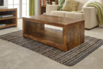 GFW Jakarta Coffee Table With Shelf - Mango-41084