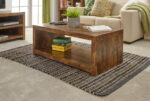 GFW Jakarta Coffee Table With Shelf - Mango-41085