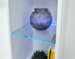 GFW Galicia Tall Shelf Unit With LED White-41014