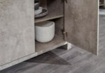 GFW Bloc Compact Sideboard - Concrete Effect-40568