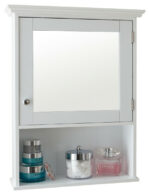 GFW Colonial Mirrored Cabinet - White-0
