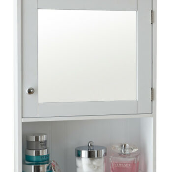 GFW Colonial Mirrored Cabinet - White-0