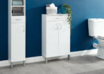 GFW 2 Door 1 Drawer Cabinet - White-40489
