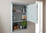GFW Colonial Mirrored Cabinet - Grey-40420