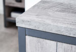 GFW Boston 2 Door 3 Drawer Sideboard - Grey-40648