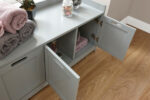 GFW Colonial 3 door storage in grey-40398
