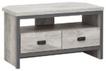 GFW Boston Corner TV Unit - Grey-0