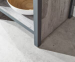 GFW Boston Simple Lamp Table - Grey-40655