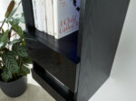 GFW Galicia Tall Shelf Unit With LED Black-40975