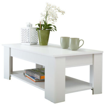 GFW Lift Up Coffee Table - White-0