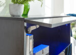 GFW Galicia Sideboard With LED Black-40939