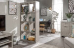 GFW Bloc Tall Open Shelving Unit - Concrete Effect-40600