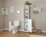 GFW Colonial Tall Cupboard - White-40455