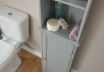GFW Colonial Tall Cupboard - Grey-40466