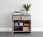 GFW Bloc Compact Sideboard - Concrete Effect-40567