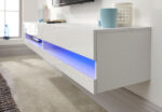 GFW Galicia 180cm Wall TV Unit With LED White-40904