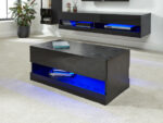 GFW Galicia Coffee Table With LED Black-40913