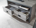 GFW Boston Corner TV Unit - Grey-40618