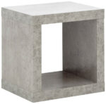GFW Bloc Cube Table - Concrete Effect-0